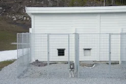 Dörrsektion Espegard till hundgård Metall 120x180cm