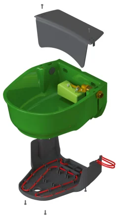 Elvattenkopp Kerbl SH30 5L
