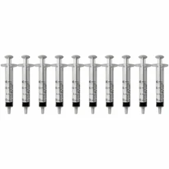 Engångsspruta VetProvide Plast 3-komponents 2ml 10-p