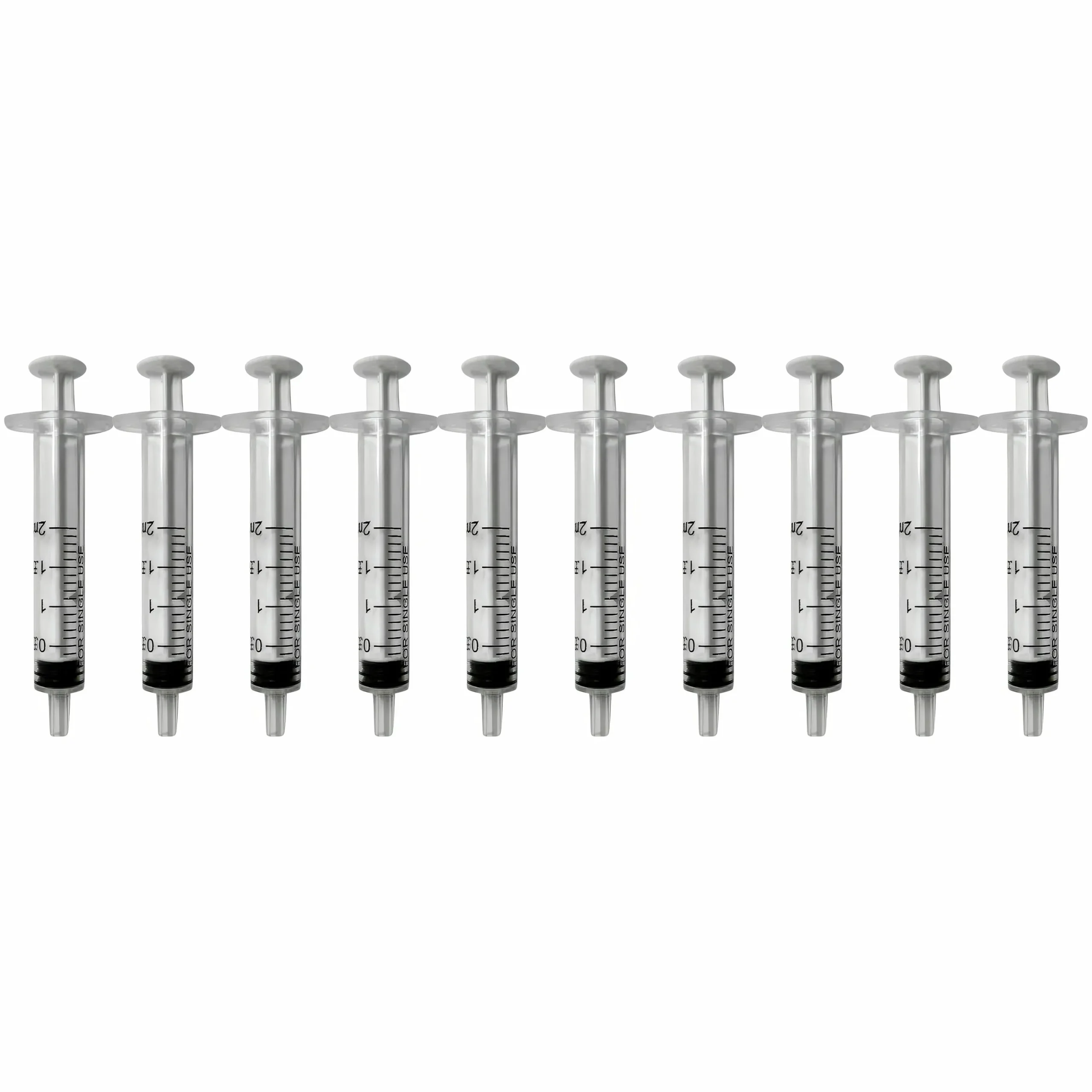 Engångsspruta VetProvide Plast 3-komponents 2ml 10-p