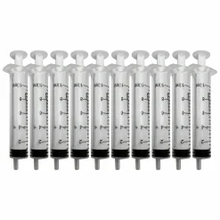 Engångsspruta VetProvide Plast 3-komponents 10ml 10-p