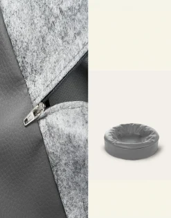 Extra klädsel Bia Bed Rund Grå 50cm
