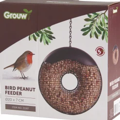 Fågelmatare Grouw Rund Nötter 1,5L