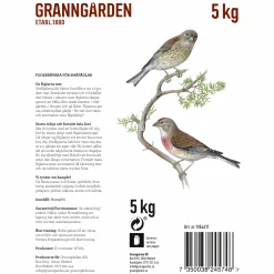 Fågelmat Granngården Hampfrö 5kg
