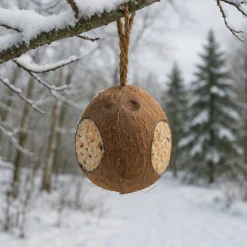 Fågelmat Granngården Kokosnöt med insektsfett 3 hål 350g