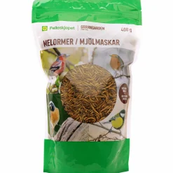 Fågelmat Granngården Mjölmaskar 400g