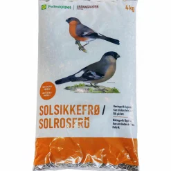 Fågelmat Granngården Solrosfrö Strimmiga+Svarta 4kg