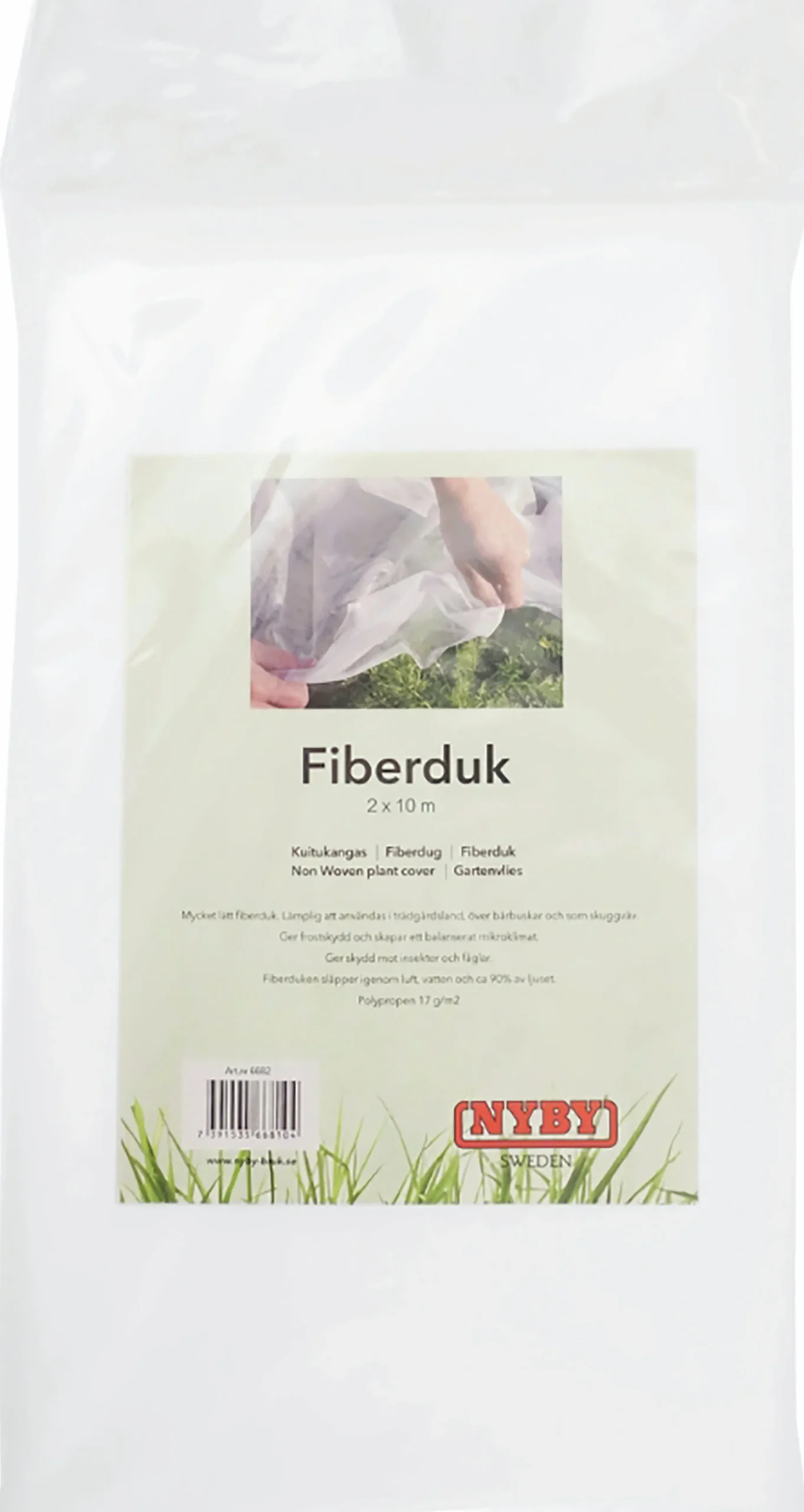 Fiberduk Nyby Bruk 17g/m2 2x10m