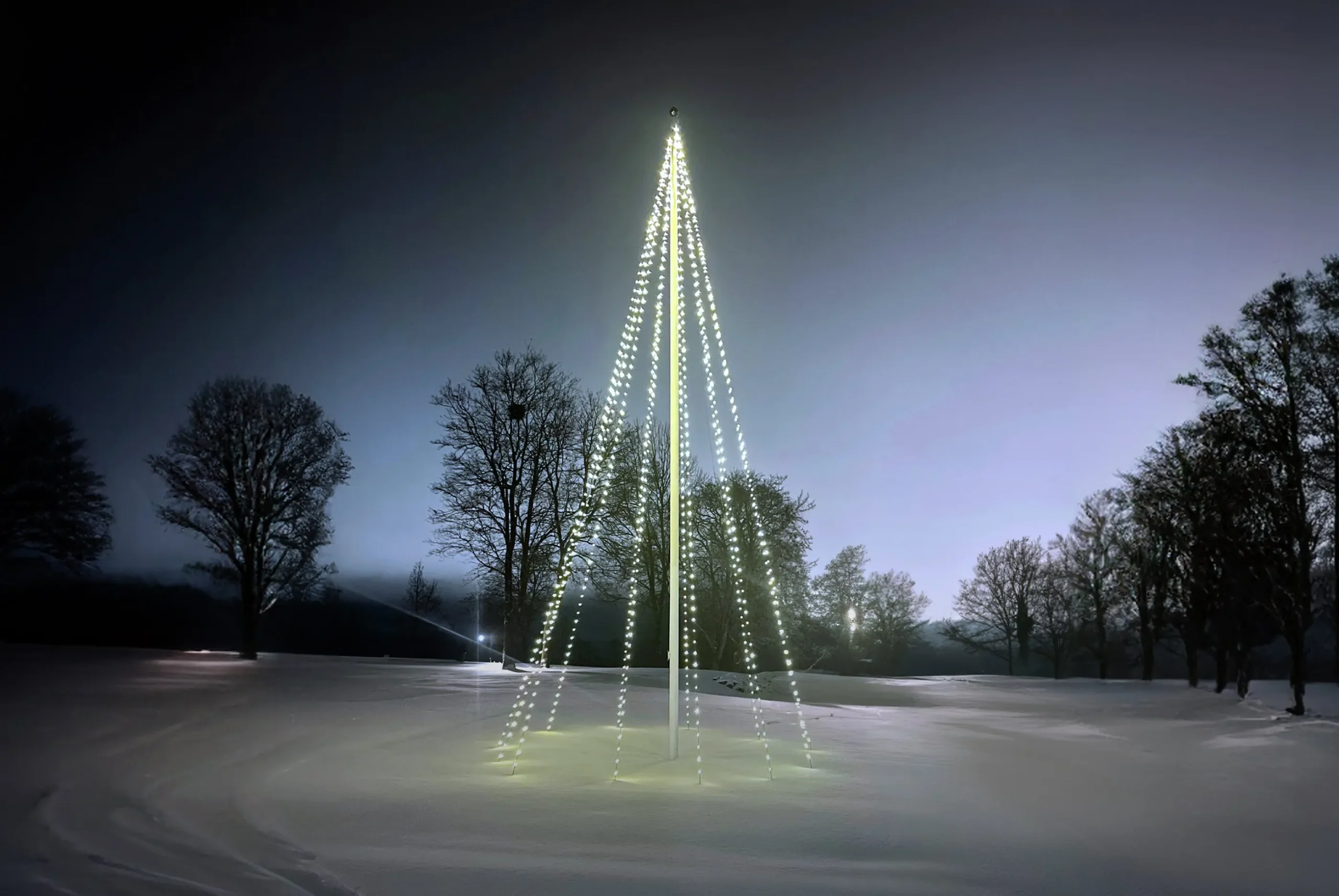 Flaggstångsbelysning Formenta Glimma Standard LED 12m