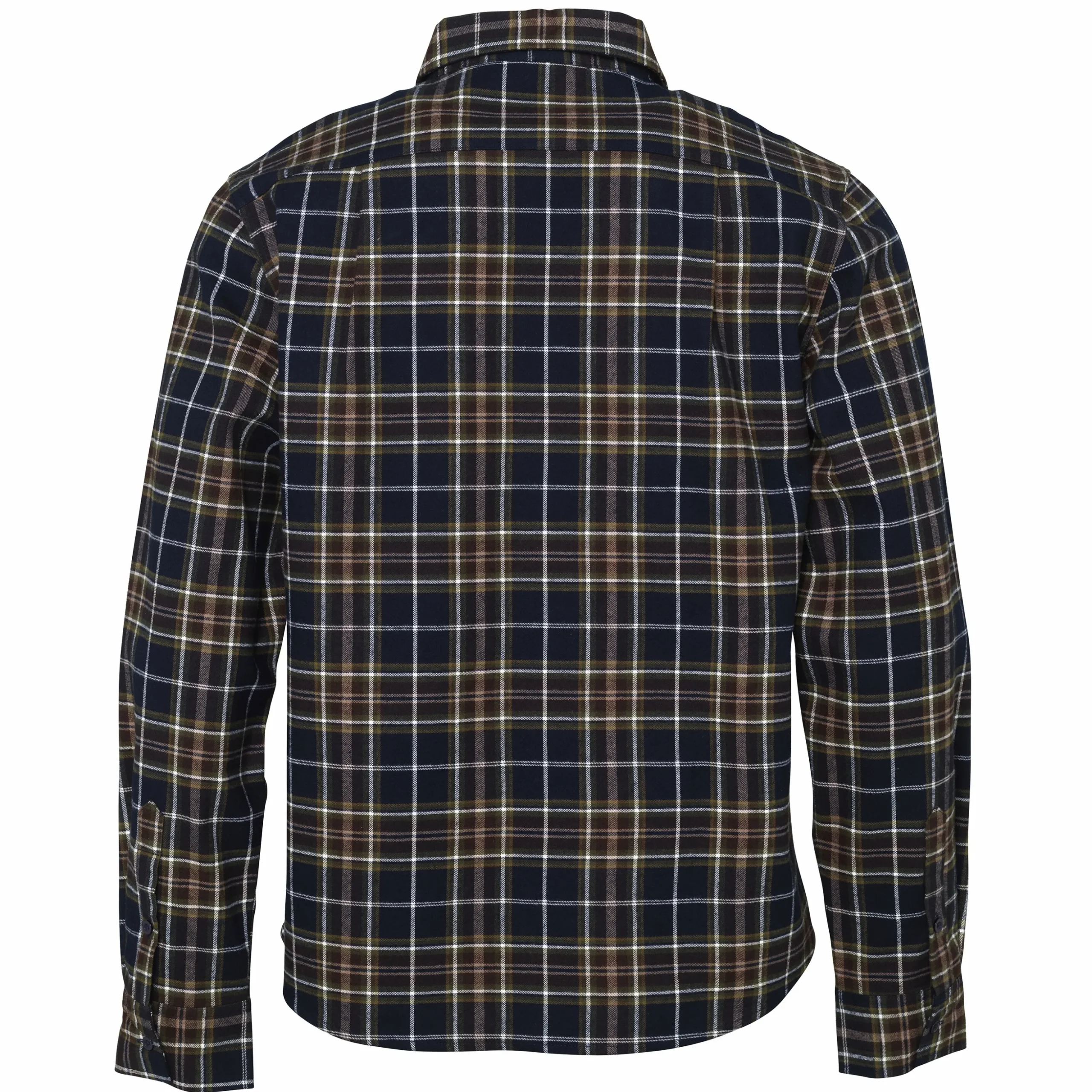 Flanellskjorta G1880 Jerseyfoder Marin