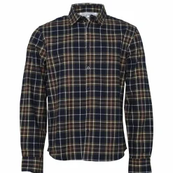 Flanellskjorta G1880 Jerseyfoder Marin