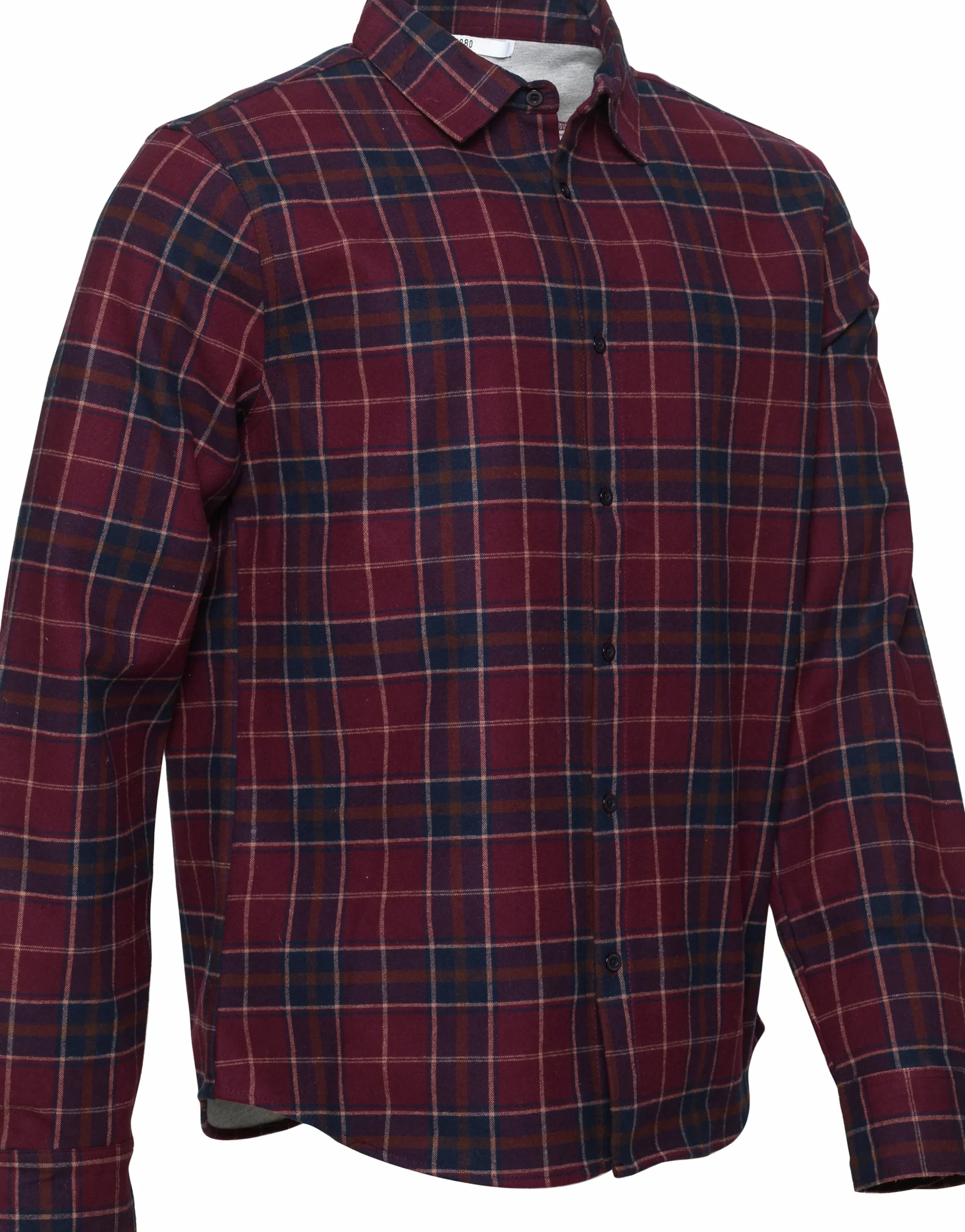 Flanellskjorta Granngården med Jerseyfoder