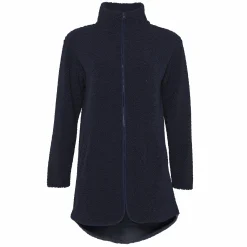 Fleecejacka G1880 Sherpa Lång modell Dam Navy
