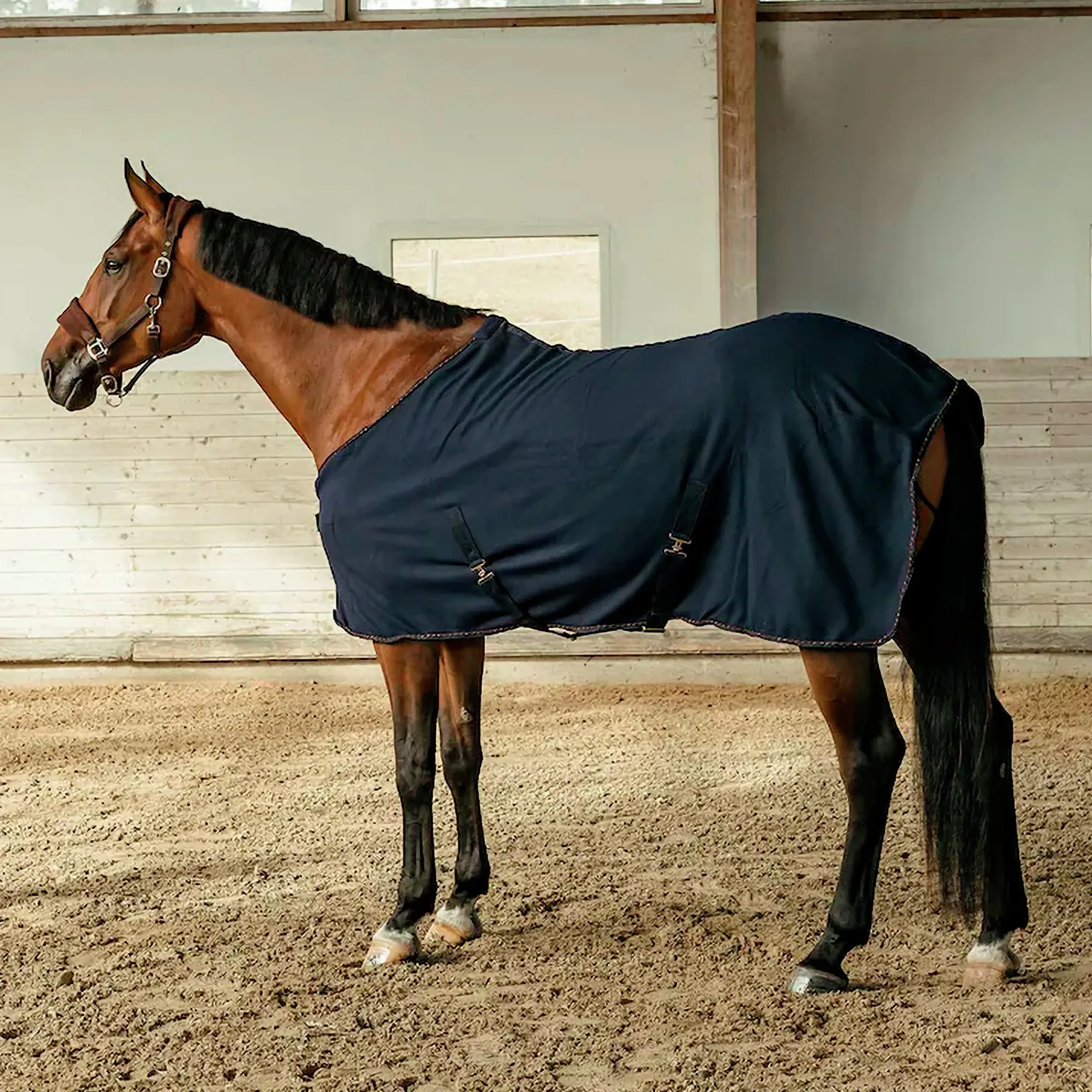 Fleecetäcke Hansbo Sport Hug Navy
