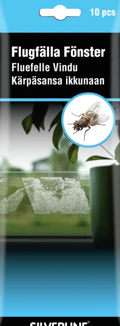 Flugfälla Silverline Fönster Sticky 10-pack