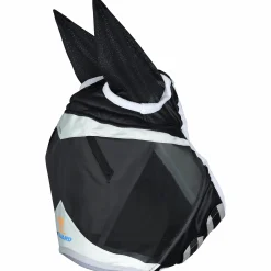 Flughuva Shires FlyGuard med öron Svart