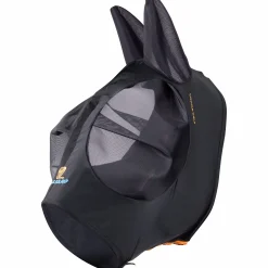 Flughuva Shires FlyGuard med öron Stretch Svart