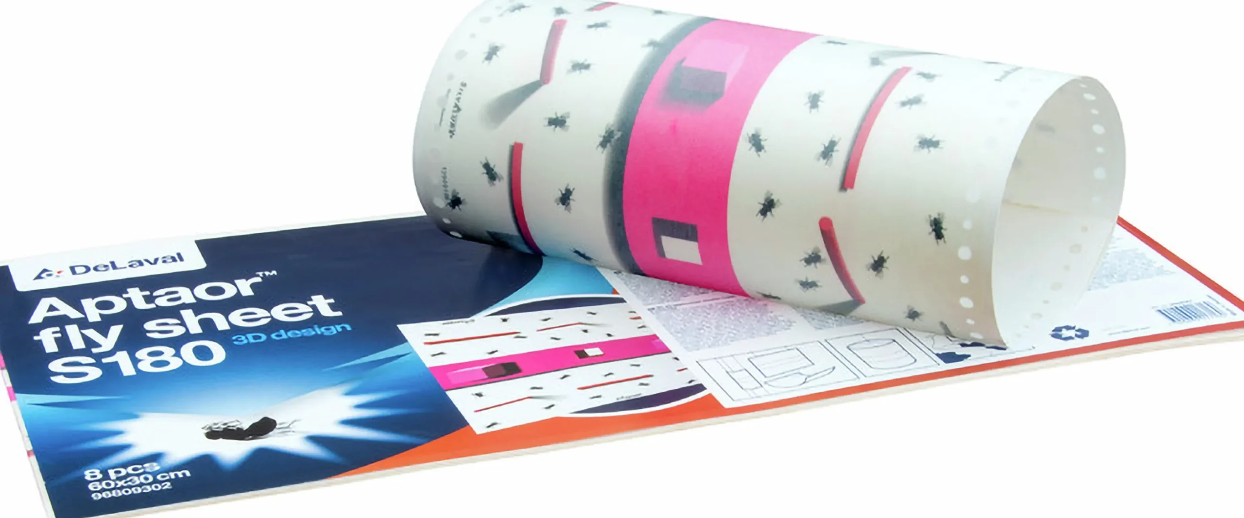 Flugpapper DeLaval 60x30cm 8-p
