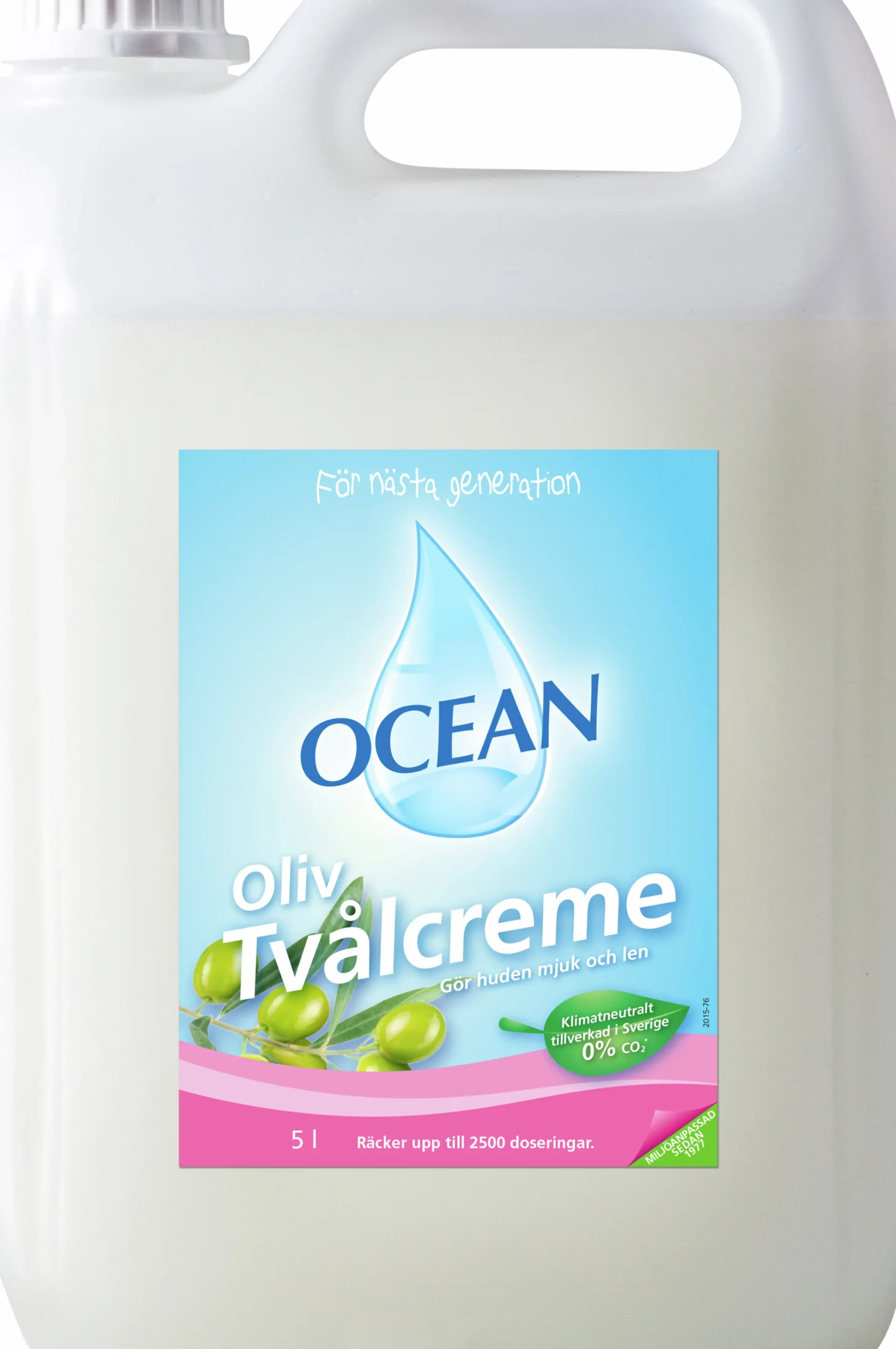 Flytande tvål Ocean Oliv 5L