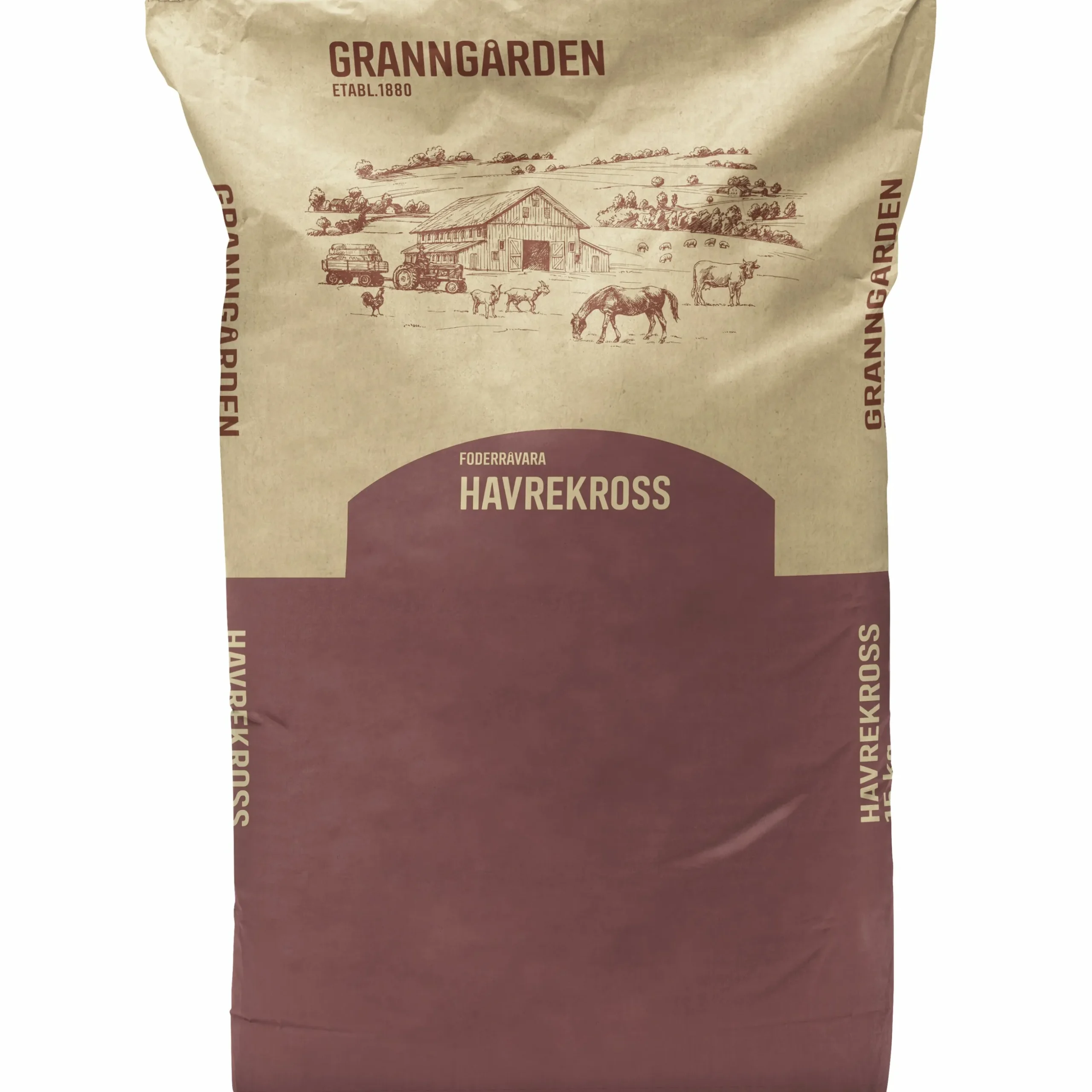 Foderråvara Granngården Havrekross 13kg