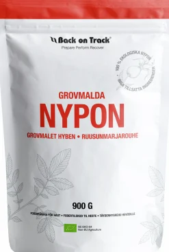 Fodertillskott Back on Track Nyponpulver Eko Grovmalet 900g