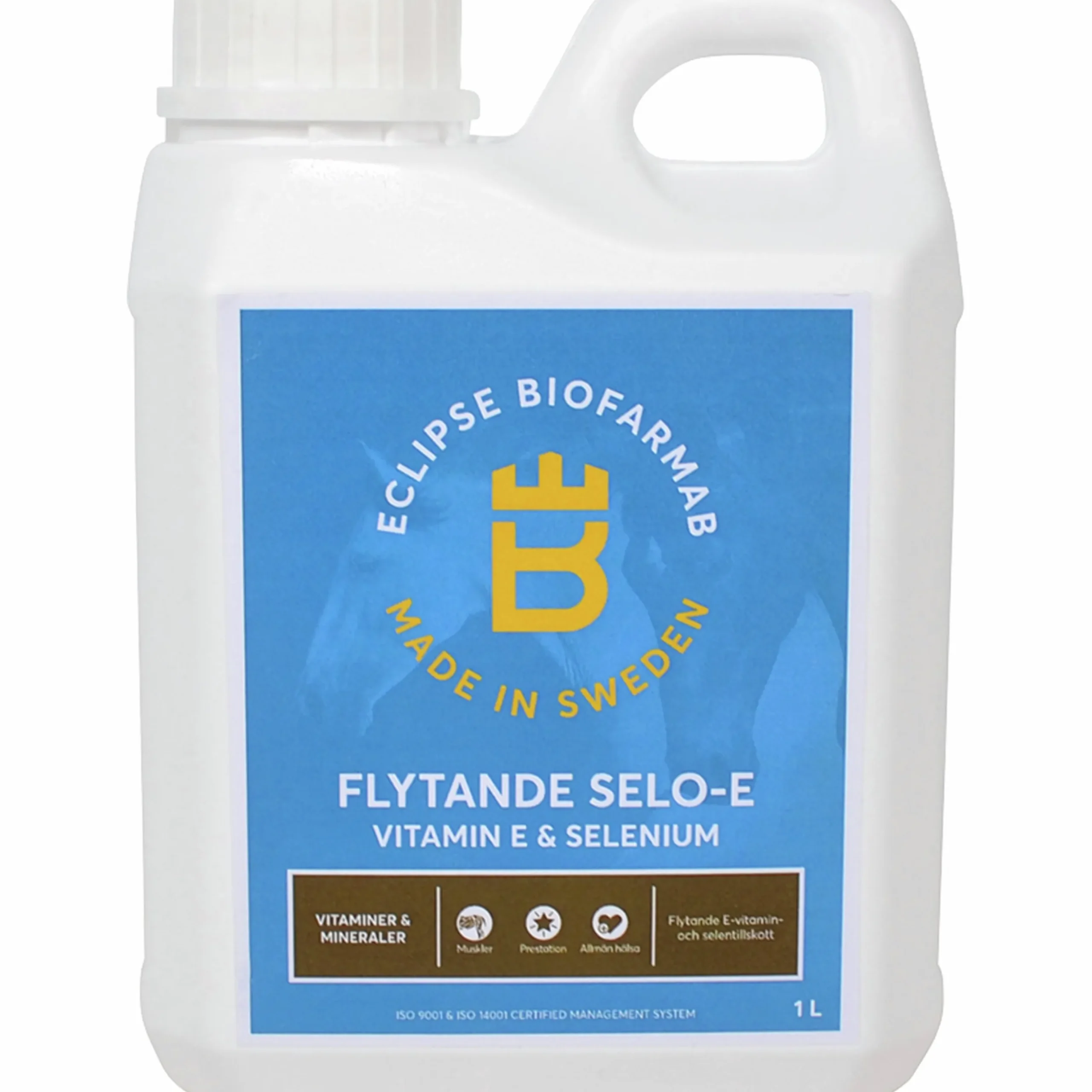 Fodertillskott Eclipse Biofarmab Selo-E Flytande 1L