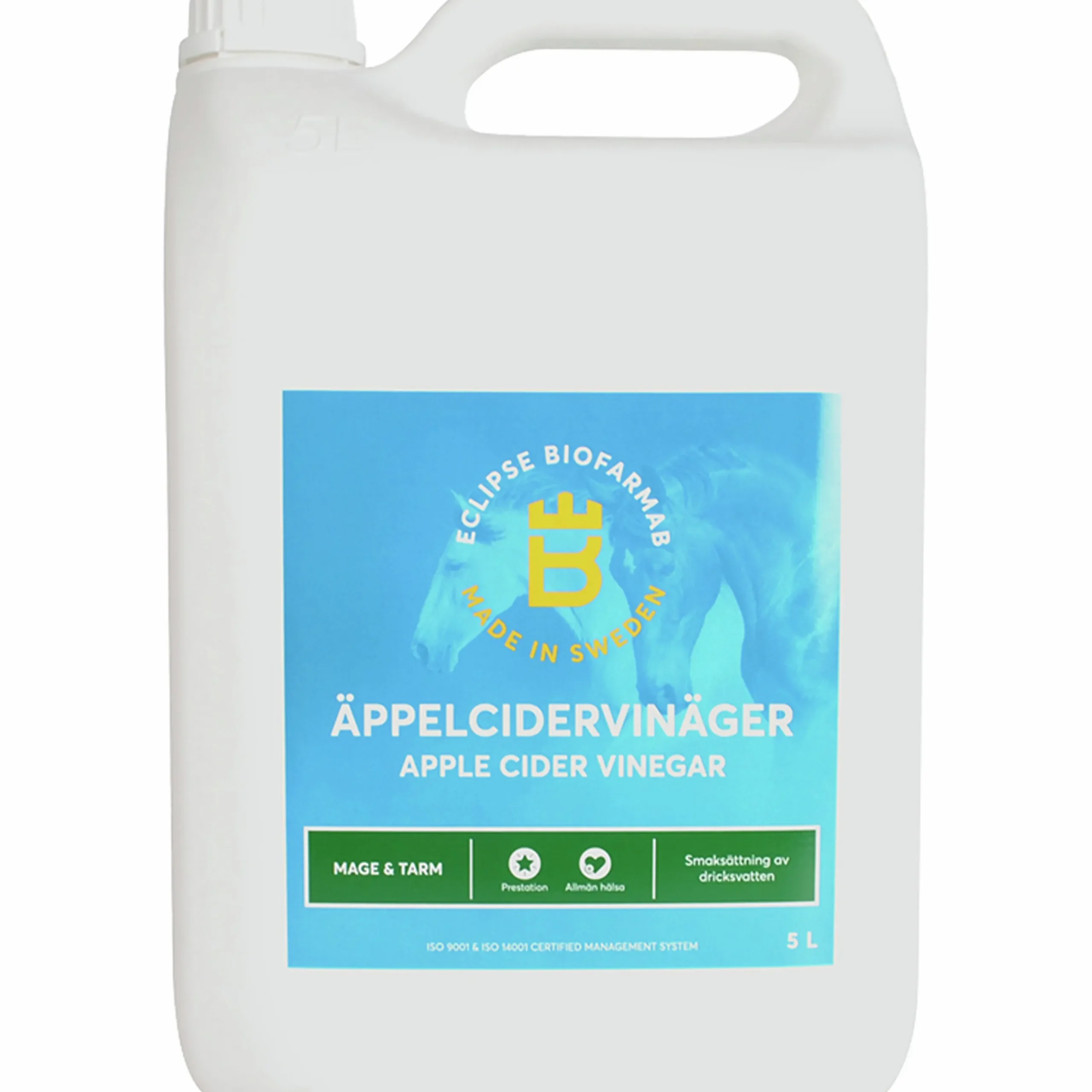 Fodertillskott Eclipse Biofarmab Äppelcidervinäger 5L