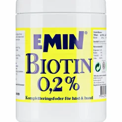 Fodertillskott Emin Biotin 0,2% 500g