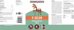 Fodertillskott Granngården E-Selen 900g