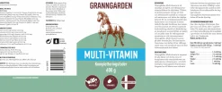 Fodertillskott Granngården Multivitamin 600g