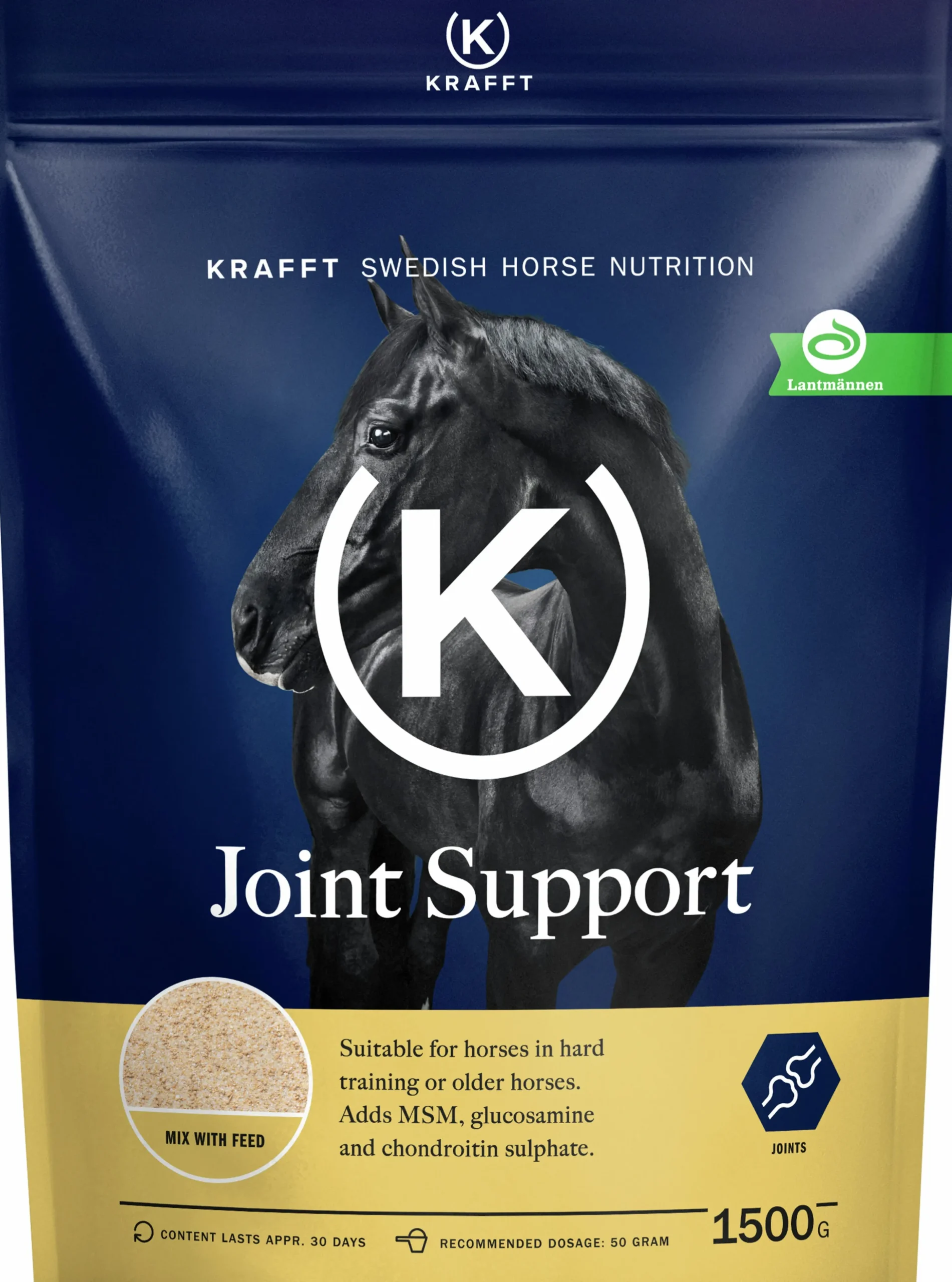 Fodertillskott Krafft Joint Support 1500g