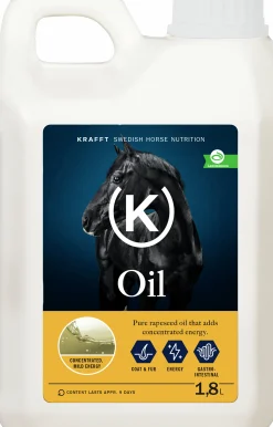Fodertillskott Krafft Oil 1,8L