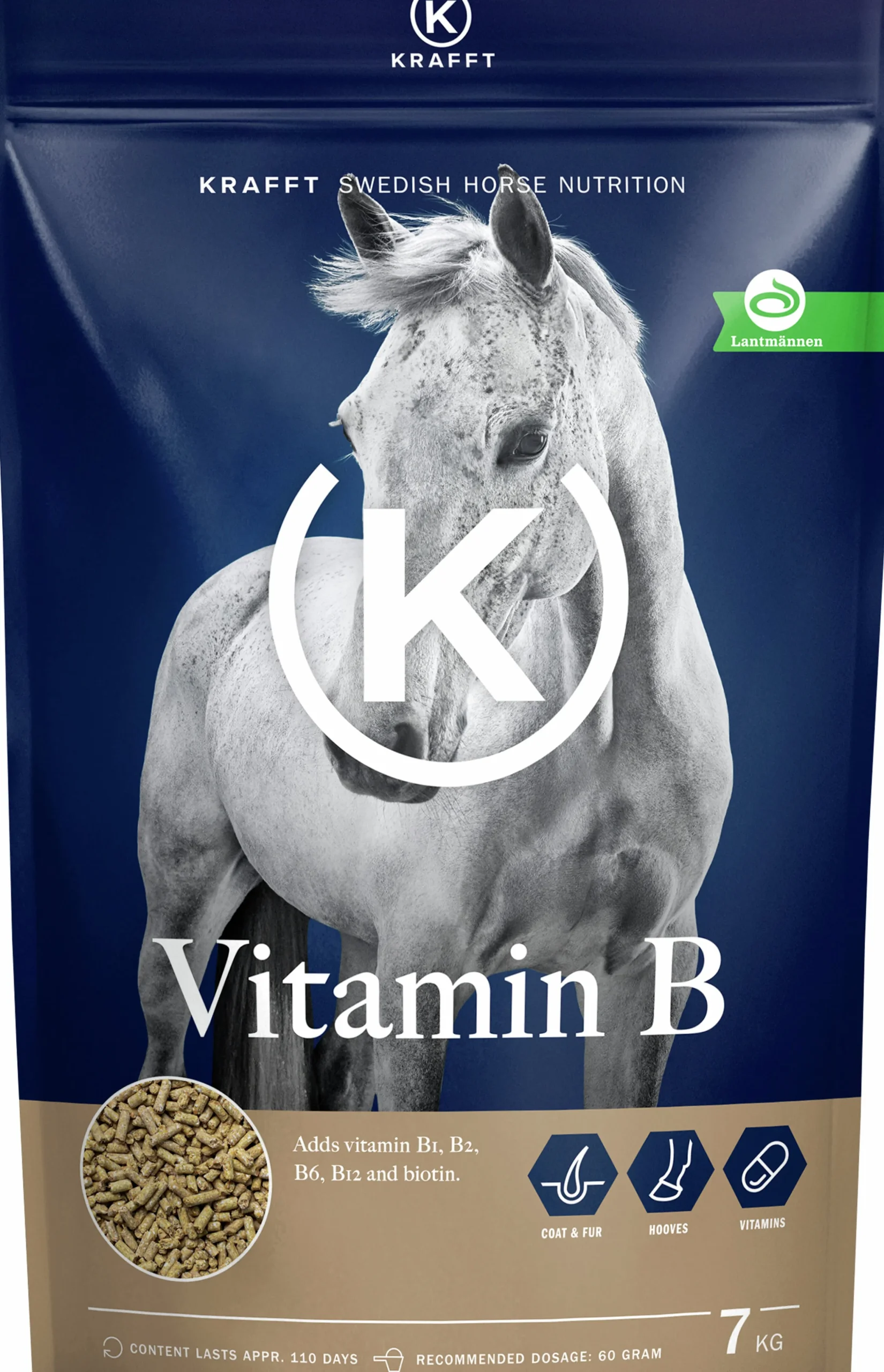 Fodertillskott Krafft Vitamin B Pellets