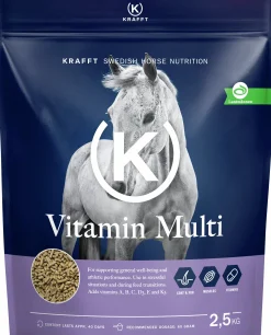 Fodertillskott Krafft Vitamin Multi Pellets