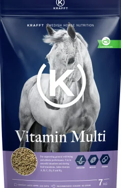 Fodertillskott Krafft Vitamin Multi Pellets