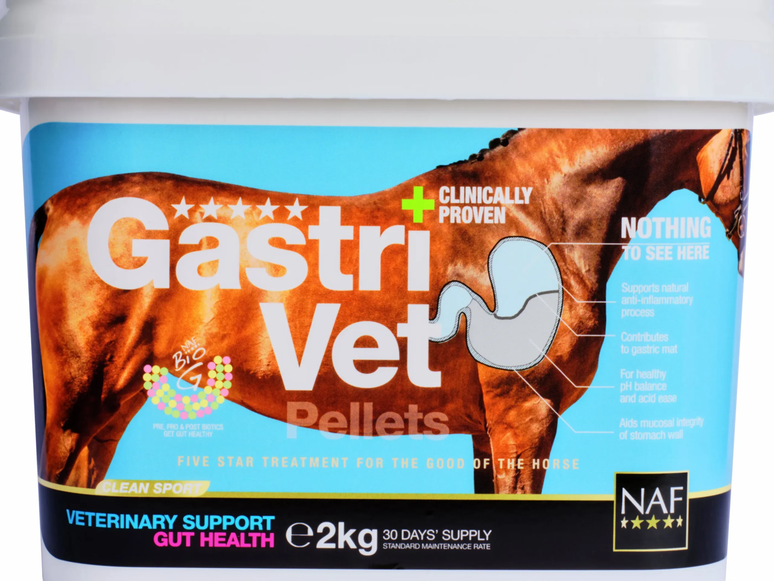 Fodertillskott NAF GastriVet 2kg