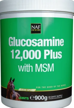 Fodertillskott NAF Glukosamin 12 000 Plus med MSM 900g