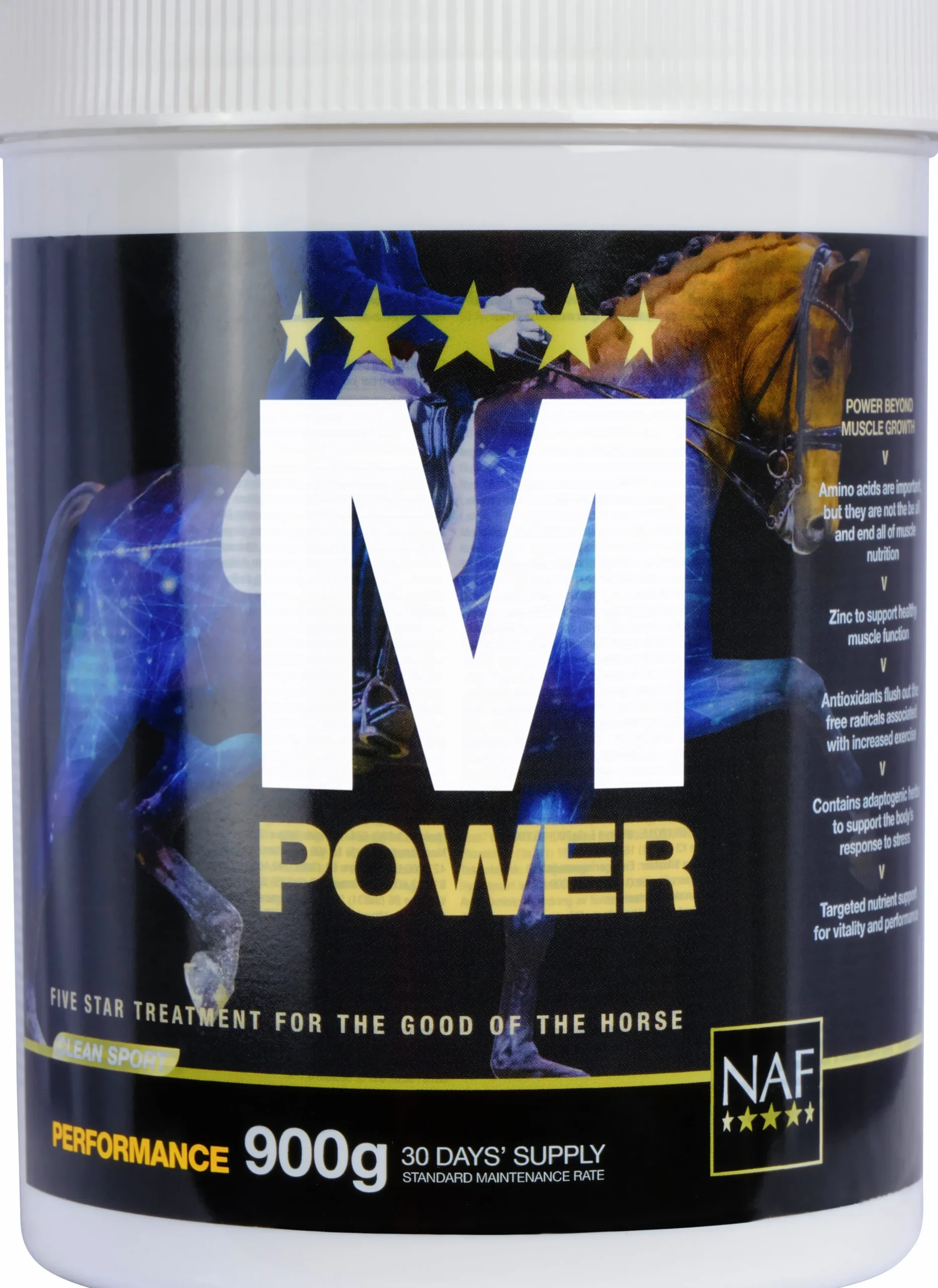 Fodertillskott NAF M Power 900g