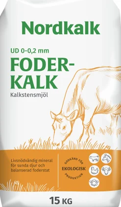 Fodertillskott Nordkalk Foderkalk 0-0,2mm 15kg
