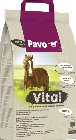 Fodertillskott Pavo Vital Refill 8kg