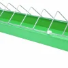Fodertråg för Kycklingar Granngården Metall Grön 400x80x80mm