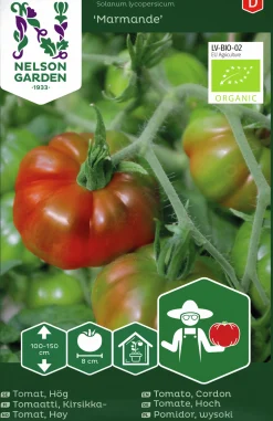Fröer Nelson Garden Bifftomat Marmande Hög Organic