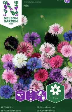 Fröer Nelson Garden Blåklint Hög Blandade färger