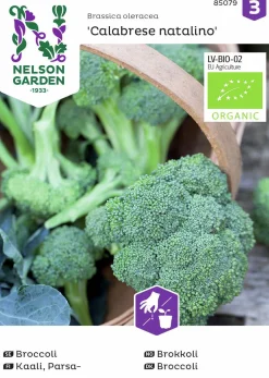 Fröer Nelson Garden Broccoli Calabrese Natalino