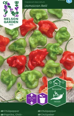 Fröer Nelson Garden Chilipeppar Jamaican Bell