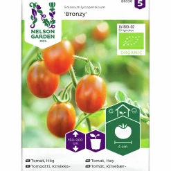 Fröer Nelson Garden Hög Tomat Bronzy Organic