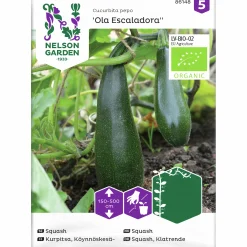 Fröer Nelson Garden Klängsquash Ola Escaladora Organic