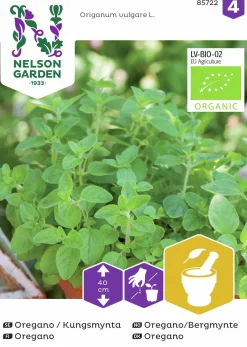 Fröer Nelson Garden Kungsmynta Oregano