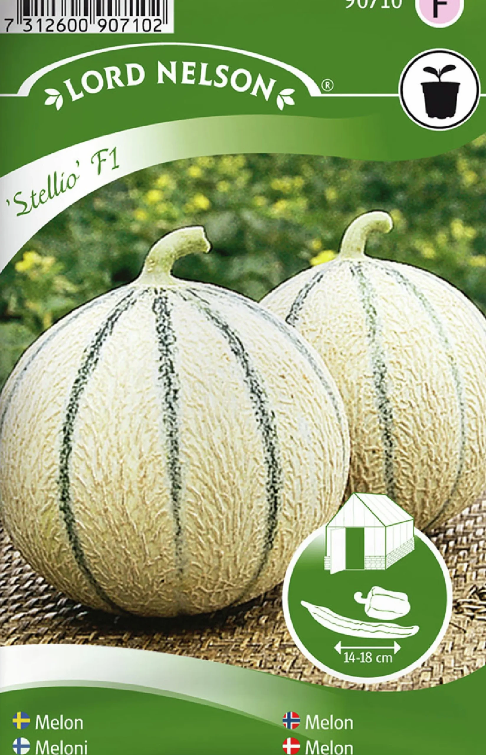 Fröer Nelson Garden Melon Stellio F1