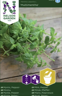 Fröer Nelson Garden Pepparmynta Multimenta